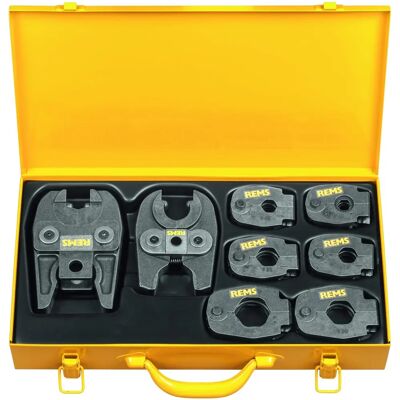 REMS Stahlblechkasten für 6 Pressringe - Werkzeugkoffer REMS Stahlblechkasten für 6 Pressringe - Werkzeugkoffer