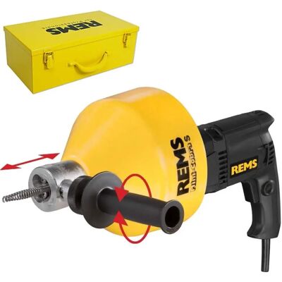 Rems Mini Cobra S Limpador de tubos - Espiral - 170023 R220 Rems Mini Cobra S Limpador de tubos - Espiral - 170023 R220