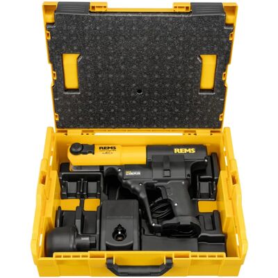 Rems Kabellose Hybrid-Radialpresse - Pressverbindungen 10-108 mm Rems Kabellose Hybrid-Radialpresse - Pressverbindungen 10-108 mm