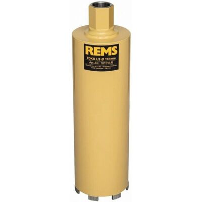 Corona de diamante Rems - 112x320mm - Uso en seco Corona de diamante Rems - 112x320mm - Uso en seco