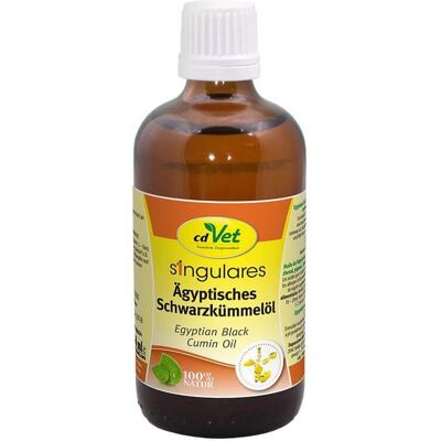 cdVet Egyptische Zwarte Komijnolie - 100ml supplement voor huisdieren cdVet Egyptische Zwarte Komijnolie - 100ml supplement voor huisdieren