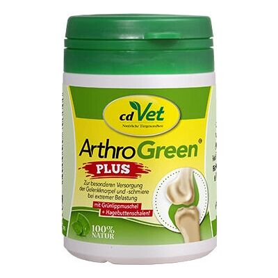 cdVet ArthroGreen plus Hochwertiges Gelenk-Ergänzungsfuttermittel - 75g cdVet ArthroGreen plus Hochwertiges Gelenk-Ergänzungsfuttermittel - 75g