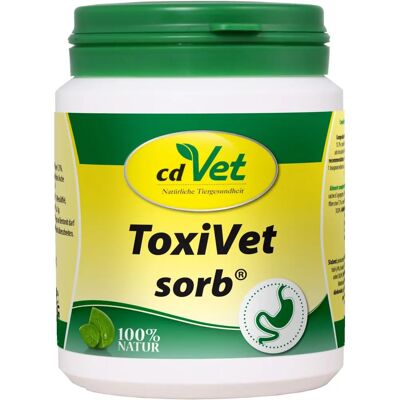 cdVet ToxiVet Sorb voor Huisdieren - Spijsverteringsondersteuning 150g cdVet ToxiVet Sorb voor Huisdieren - Spijsverteringsondersteuning 150g