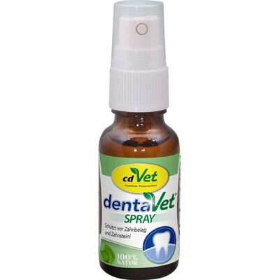 cdVet DentaVet Spray - Mundhygiene für Haustiere - 20ml cdVet DentaVet Spray - Mundhygiene für Haustiere - 20ml