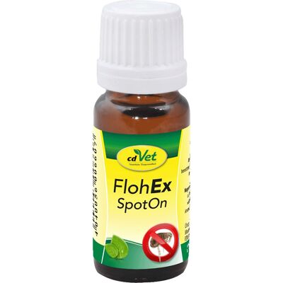 cdVet FleaEx SpotOn - Spray anti-pulgas et tiques cdVet FleaEx SpotOn - Spray anti-pulgas et tiques