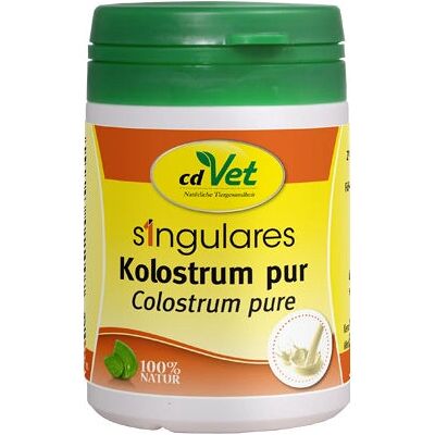 cdVet Singulares Colostrum pur 30 g Poudre pour Chat / Chien - Complément Alimentaire - Publicité cdVet Singulares Colostrum pur 30 g Poudre pour Chat / Chien - Complément Alimentaire - Publicité