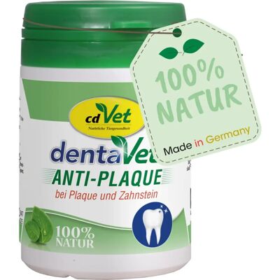 cdVet dentaVet Anti-Plaque 50 g - Higiena jamy ustnej dla zwierząt cdVet dentaVet Anti-Plaque 50 g - Higiena jamy ustnej dla zwierząt