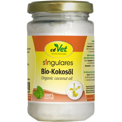 cdVet Biologisch Kokosolie voor Honden & Katten - 200ml cdVet Biologisch Kokosolie voor Honden & Katten - 200ml