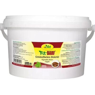 cdVet Fit-BARF Gemüseflocken Triple 1,2 kg Hundepulver - Hundefutter cdVet Fit-BARF Gemüseflocken Triple 1,2 kg Hundepulver - Hundefutter