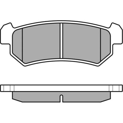 MEYLE 025 240 7114 Bremsbeläge Hinterachse - Bremssystem MEYLE 025 240 7114 Bremsbeläge Hinterachse - Bremssystem