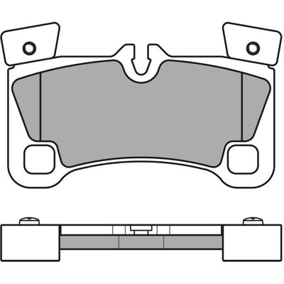 Meyle Hinterachsbremssatz - Bremsbeläge für Audi Q7, Porsche Cayenne, VW Meyle Hinterachsbremssatz - Bremsbeläge für Audi Q7, Porsche Cayenne, VW
