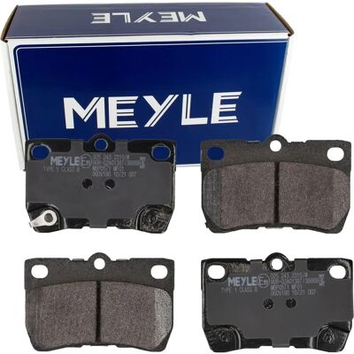 MEYLE 025 243 2315/W Bremsbeläge - Hinterachse - Lexus, Toyota MEYLE 025 243 2315/W Bremsbeläge - Hinterachse - Lexus, Toyota