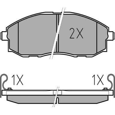 MEYLE 025 235 3617/W Brake Pads Front Hyundai - Brake Pads MEYLE 025 235 3617/W Brake Pads Front Hyundai - Brake Pads