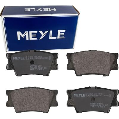 MEYLE 025 243 3815 Bremsbelægning - Bag Toyota Lexus A.b.s. Abakus MEYLE 025 243 3815 Bremsbelægning - Bag Toyota Lexus A.b.s. Abakus