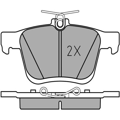 MEYLE Bremsbelagsatz - Hinterachse Audi A3 8V, TTS, Q2 - Bremsbeläge MEYLE Bremsbelagsatz - Hinterachse Audi A3 8V, TTS, Q2 - Bremsbeläge