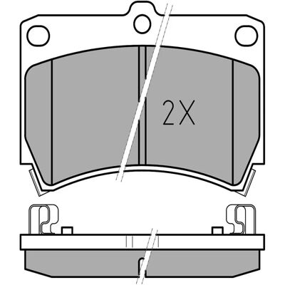 Meyle B5Y63323ZA, DCY93323Z, B5Y63328Z Bremsbeläge Satz - Vorderachse - Hochleistung Meyle B5Y63323ZA, DCY93323Z, B5Y63328Z Bremsbeläge Satz - Vorderachse - Hochleistung