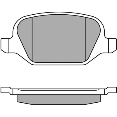 MEYLE 025 236 0113/PD Hinterachse Bremsbeläge - Bremssystem MEYLE 025 236 0113/PD Hinterachse Bremsbeläge - Bremssystem