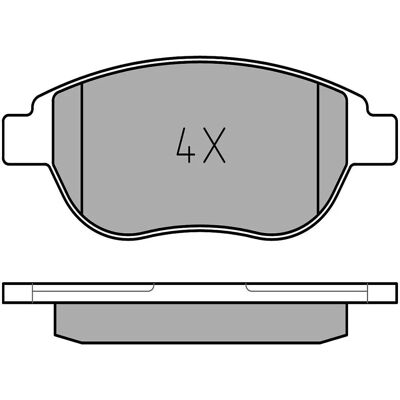 MEYLE 025 236 0019/PD Bremsbeläge - Vorderachse - Hochleistung MEYLE 025 236 0019/PD Bremsbeläge - Vorderachse - Hochleistung