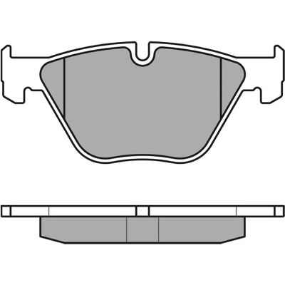 MEYLE 025 233 1320/PD Bremsbeläge - Vorderachse BMW MEYLE 025 233 1320/PD Bremsbeläge - Vorderachse BMW
