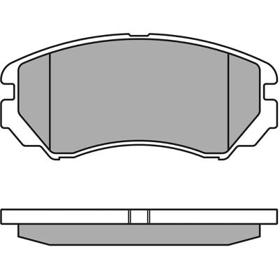 Model Hyundai - Set plăcuțe frână față Model Hyundai - Set plăcuțe frână față