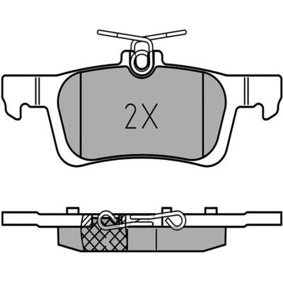MEYLE 025 258 4116 - Bremsbeläge Satz für Peugeot 308 MEYLE 025 258 4116 - Bremsbeläge Satz für Peugeot 308