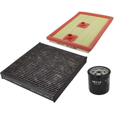 Meyle Filter Sett for Audi, Seat, Skoda, VW - Komplett vedlikeholdskit Meyle Filter Sett for Audi, Seat, Skoda, VW - Komplett vedlikeholdskit