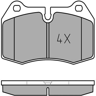 MEYLE 025 214 7118 Brake Pads - Front Axle, OE Quality MEYLE 025 214 7118 Brake Pads - Front Axle, OE Quality