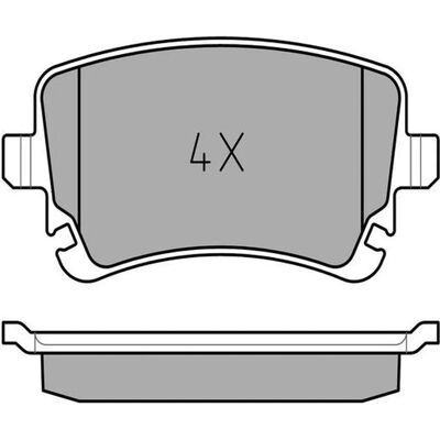 MEYLE Bremsebelægner - Bakaksel, OE Kvalitet, 116.1x58.7x17.3mm - Bremsebelægner MEYLE Bremsebelægner - Bakaksel, OE Kvalitet, 116.1x58.7x17.3mm - Bremsebelægner