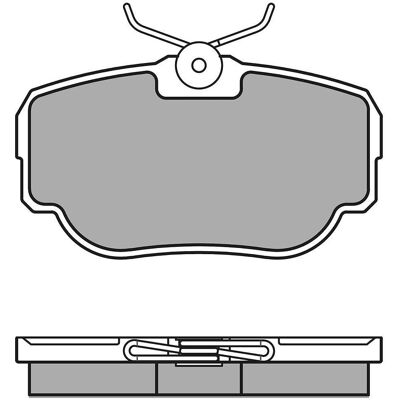 Meyle Discovery Bremsbeläge Satz Hinterachse OE 94.7x52.4x16.3mm Meyle Discovery Bremsbeläge Satz Hinterachse OE 94.7x52.4x16.3mm