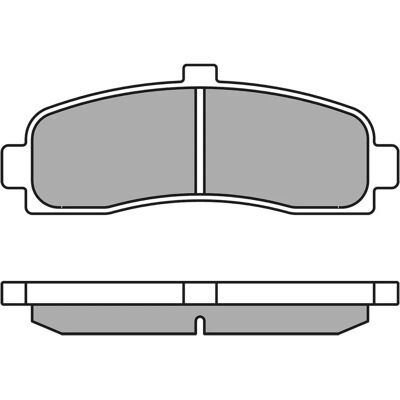 MEYLE 025 216 2615 Bremsepuder - Foraksel MEYLE 025 216 2615 Bremsepuder - Foraksel