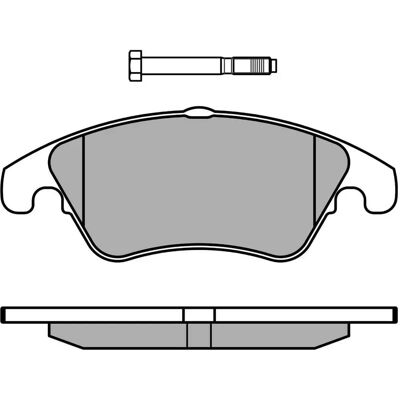 MEYLE Model 025 243 1019 Bremseklodser til Mercedes-Benz C-Klasse CLS MEYLE Model 025 243 1019 Bremseklodser til Mercedes-Benz C-Klasse CLS