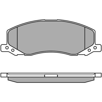 MEYLE 025 244 1817/W Bremsbeläge - Vorderachse, Verschleißanzeige, Anti-Quietsch-Blech MEYLE 025 244 1817/W Bremsbeläge - Vorderachse, Verschleißanzeige, Anti-Quietsch-Blech