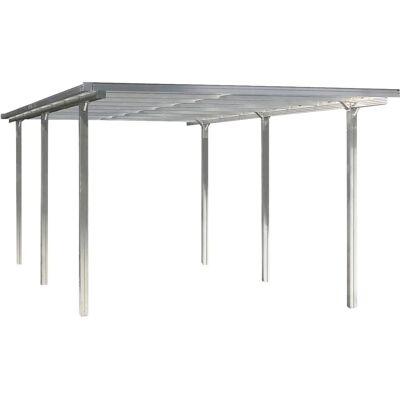 BECKMANN CPTA Carport - Wetterfestes Aluminium, 210cm H BECKMANN CPTA Carport - Wetterfestes Aluminium, 210cm H