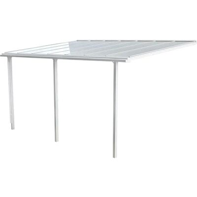 BECKMANN TREND Gr. 3 Weiß Aluminium Terrasse - Terrassendach BECKMANN TREND Gr. 3 Weiß Aluminium Terrasse - Terrassendach