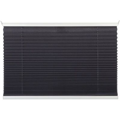 MYDECO Plissee - Grau - 130cm Breite - Ohne Bohren MYDECO Plissee - Grau - 130cm Breite - Ohne Bohren