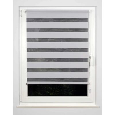 MYDECO Just Doppelrollo - 160cm Breite - Grau MYDECO Just Doppelrollo - 160cm Breite - Grau