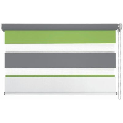 MYDECO Just-Triple Rollos - 60x160 cm - grün/weiß MYDECO Just-Triple Rollos - 60x160 cm - grün/weiß
