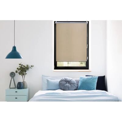 MYDECO Trend Rollo - Beige, Polyester, Klemmfix MYDECO Trend Rollo - Beige, Polyester, Klemmfix
