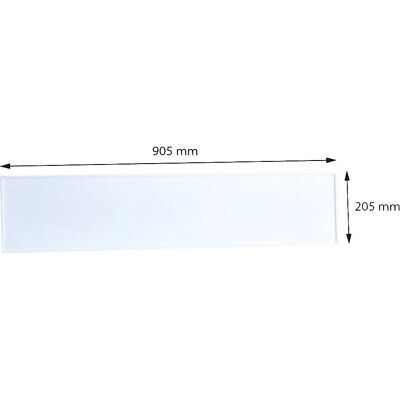 kaiserkraft Panel calefactor infrarrojo - 160W, termostato, hasta 3m² kaiserkraft Panel calefactor infrarrojo - 160W, termostato, hasta 3m²