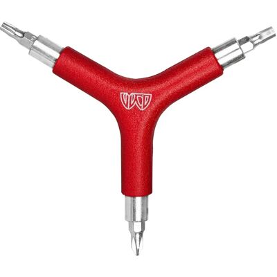 Wicked Hardware Inline Y Tool - Multifunktionales Skate-Werkzeug mit T25 & 4mm Inbus Wicked Hardware Inline Y Tool - Multifunktionales Skate-Werkzeug mit T25 & 4mm Inbus
