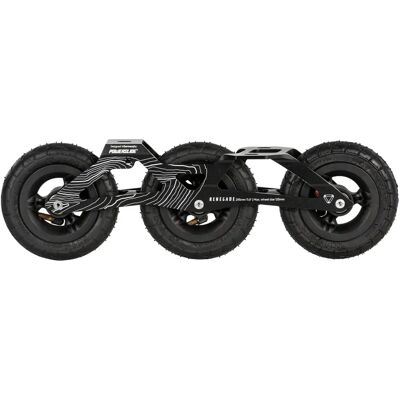 Powerslide Next Renegade 3x125 Trinity - Telaio in alluminio e ruote Powerslide Next Renegade 3x125 Trinity - Telaio in alluminio e ruote