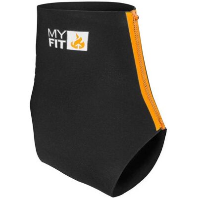 Protège-cheville Myfit Heel Lock Footies - 2mm Bas, Noir - Publicité Protège-cheville Myfit Heel Lock Footies - 2mm Bas, Noir - Publicité