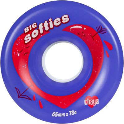 Ruote da Pattinaggio Big Softies 65mm 78A - Viola Ruote da Pattinaggio Big Softies 65mm 78A - Viola