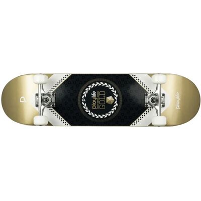 PLAYLIFE Heavy Metal Gold 8.0 Bunt Skateboard - Skateboard PLAYLIFE Heavy Metal Gold 8.0 Bunt Skateboard - Skateboard