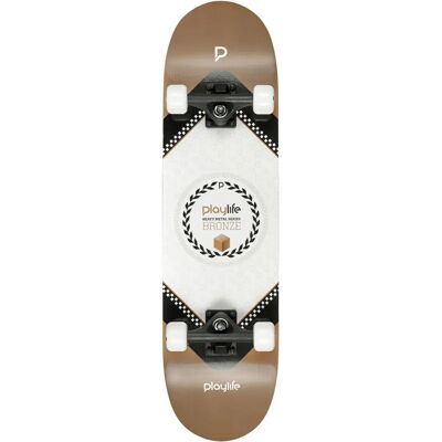 PLAYLIFE Heavy Metal Bronze 8.0 - Skateboard - Publicité PLAYLIFE Heavy Metal Bronze 8.0 - Skateboard - Publicité
