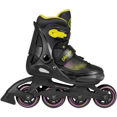 Playlife Joker Verstellbare Inline Skates - Kinder - Gelb/Schwarz Playlife Joker Verstellbare Inline Skates - Kinder - Gelb/Schwarz