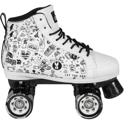 Chaya Vintage Sketch Inline Skates - Retro Style 38 - Inline Skates Chaya Vintage Sketch Inline Skates - Retro Style 38 - Inline Skates