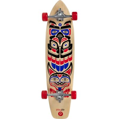 Longboard PLAYLIFE Cherokee - Bunt, érable russe 9 plis, Cruiser, 36" - Publicité Longboard PLAYLIFE Cherokee - Bunt, érable russe 9 plis, Cruiser, 36" - Publicité