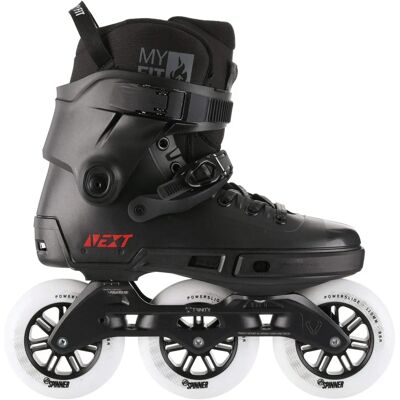 Patines en línea Powerslide Next Core Black 110 - Freeride urbano Patines en línea Powerslide Next Core Black 110 - Freeride urbano