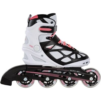 Playlife Uno Pink 80 Patines en línea - Ajustable, Duraderos, Elegantes Playlife Uno Pink 80 Patines en línea - Ajustable, Duraderos, Elegantes